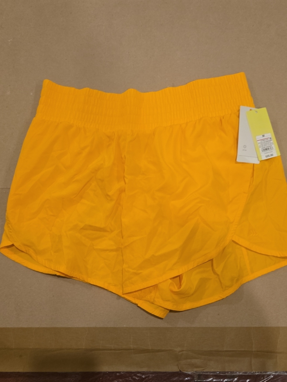 Orange Women's Athletic Shorts